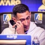 Di María se emociona em retorno ao futebol argentino. Foto: Divulgação/Rosário Central