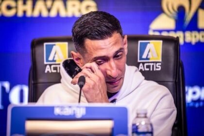 Di María se emociona em retorno ao futebol argentino. Foto: Divulgação/Rosário Central