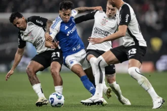 Lance de Corinthians x Cruzeiro pelo Brasileirão - Foto: Reprodução/Marco Galvão/Cruzeiro