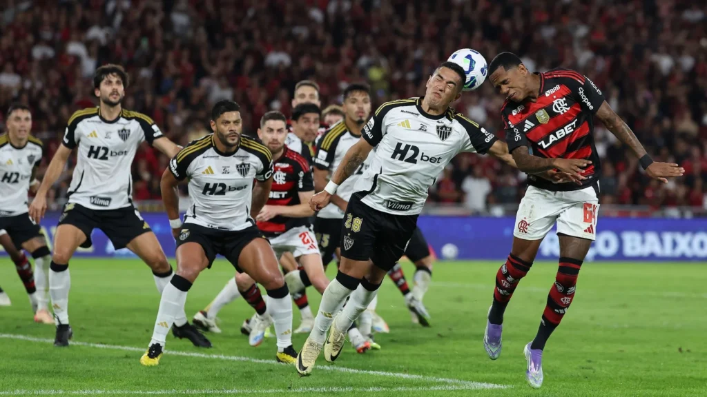 Flamengo x Atlético-MG em jogo do Brasileirão - Foto: Reprodução/Wagner Meier