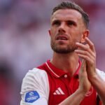 Henderson se despede do Ajax, após rápida passagem de pouco mais de um ano. Foto: Soccrates Images/Getty Images