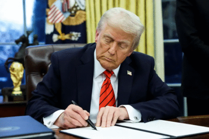 Donald Trump: presidente dos Estados Unidos impõe tarifa ao Brasil- Foto: Reprodução/Casa Blanca