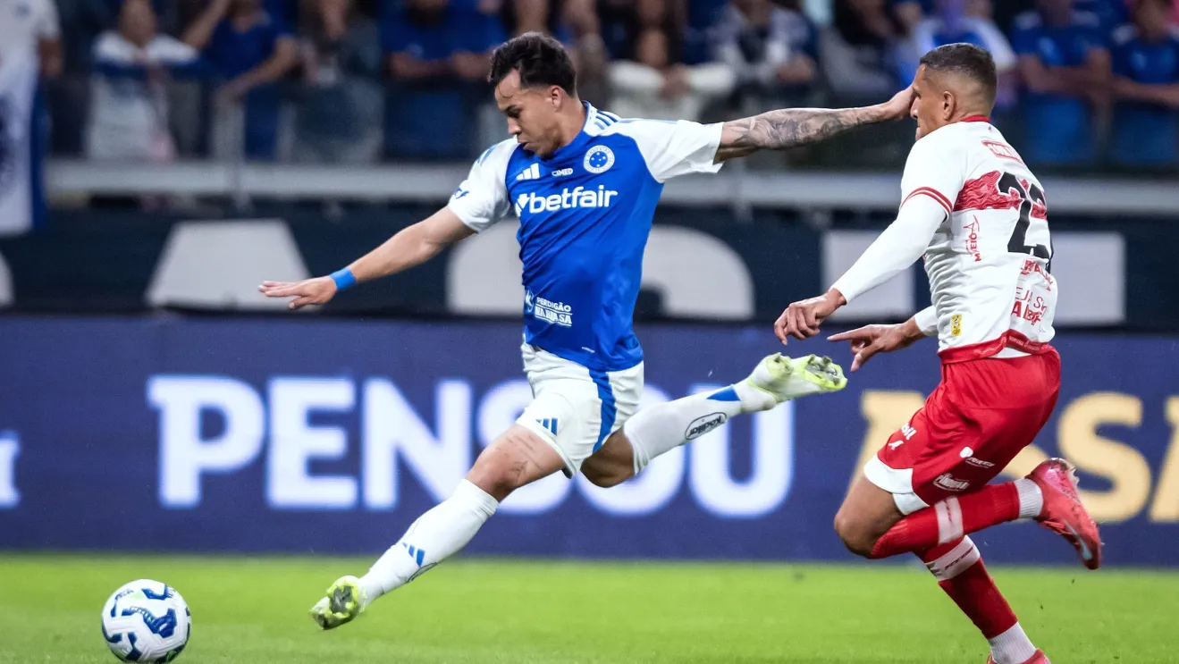 Kaio Jorge durante Cruzeiro X CRB pelas oitavas de final da Copa do Brasil - Foto: Reprodução/Gustavo Aleixo/Cruzeiro