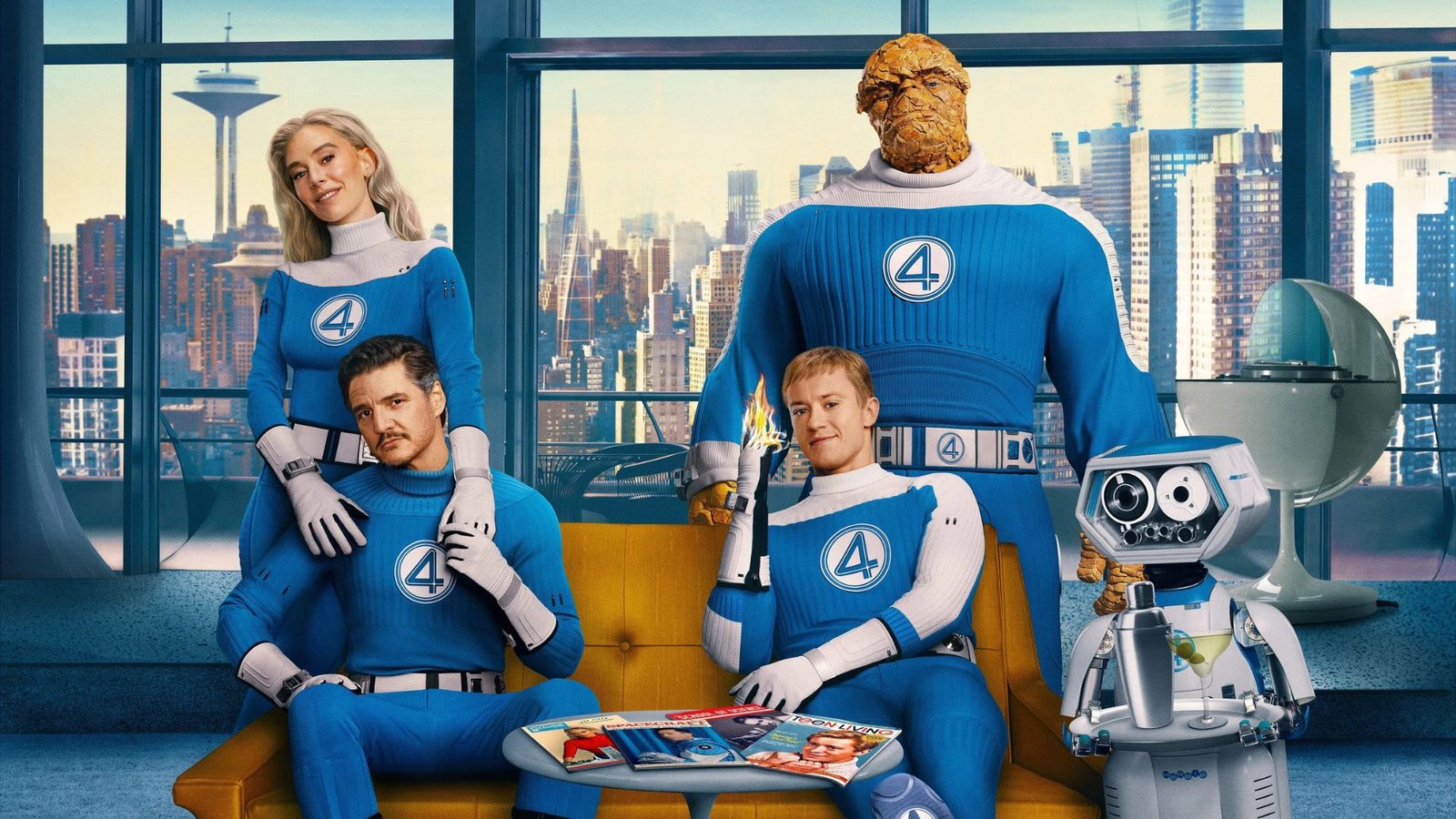 'Quarteto Fantástico: Primeiros Passos', novidade do Universo Cinematográfico da Marvel, estreia nos cinemas brasileiros nesta quinta-feira (24) - Reprodução/Marvel Studios