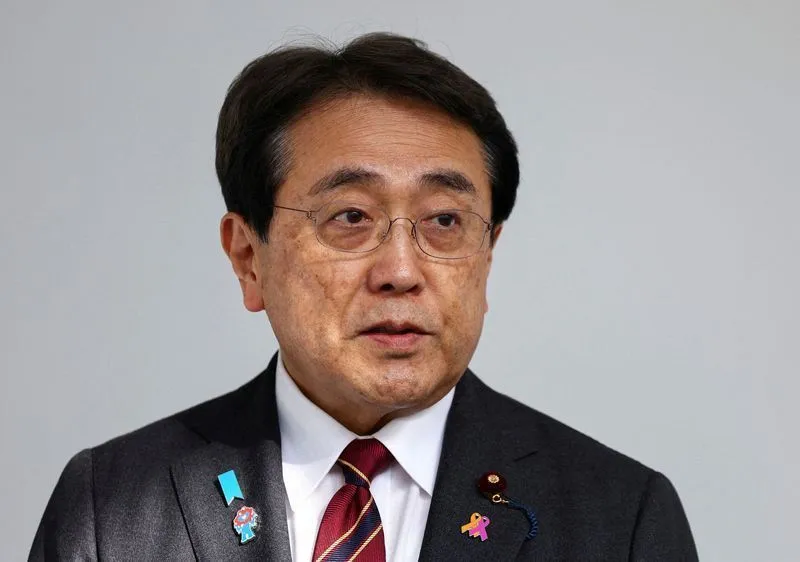 Negociador-chefe de tarifas do Japão, Ryosei Akazawa - Foto: Reprodução/Reuters
