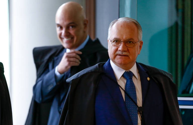 O ministro Edson Fachin foi eleito nesta quarta-feira (13) para o ocupar o cargo de presidente do Supremo Tribunal Federal (STF) pelos próximos dois anos - Foto: Reprodução/Paulo Ladeira
