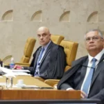 Decisão do ministro Flávio Dino no STF gera impasse para bancos estrangeiros que operam no Brasil, entre cumprir sanções internacionais ou respeitar a legislação nacional - Foto: Reprodução/Rosinei Coutinho/STF