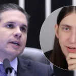 Hugo Motta e Felca - Foto: Reprodução/Kayo Magalhães/Câmara dos Deputados/Redes Sociais
