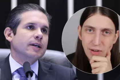 Hugo Motta e Felca - Foto: Reprodução/Kayo Magalhães/Câmara dos Deputados/Redes Sociais