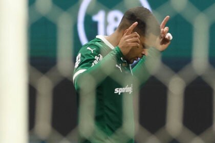Vitor Roque, pelo Palmeiras - Foto: Cesar Greco/Palmeiras/by Canon