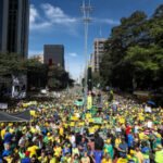 Manifestação pró-Bolsonaro reúne milhares na Avenida Paulista - Foto: Reprodução/Felipe Rau/Estadão
