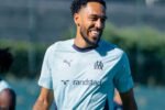 Aubameyang em seu retorno ao Marseille Foto: @OM_Portugues
