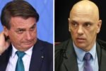 Alexandre de Moraes e Jair Bolsonaro - Foto: Reprodução/Fellipe Sampaio/Ton Molina/STF