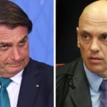 Alexandre de Moraes e Jair Bolsonaro - Foto: Reprodução/Fellipe Sampaio/Ton Molina/STF