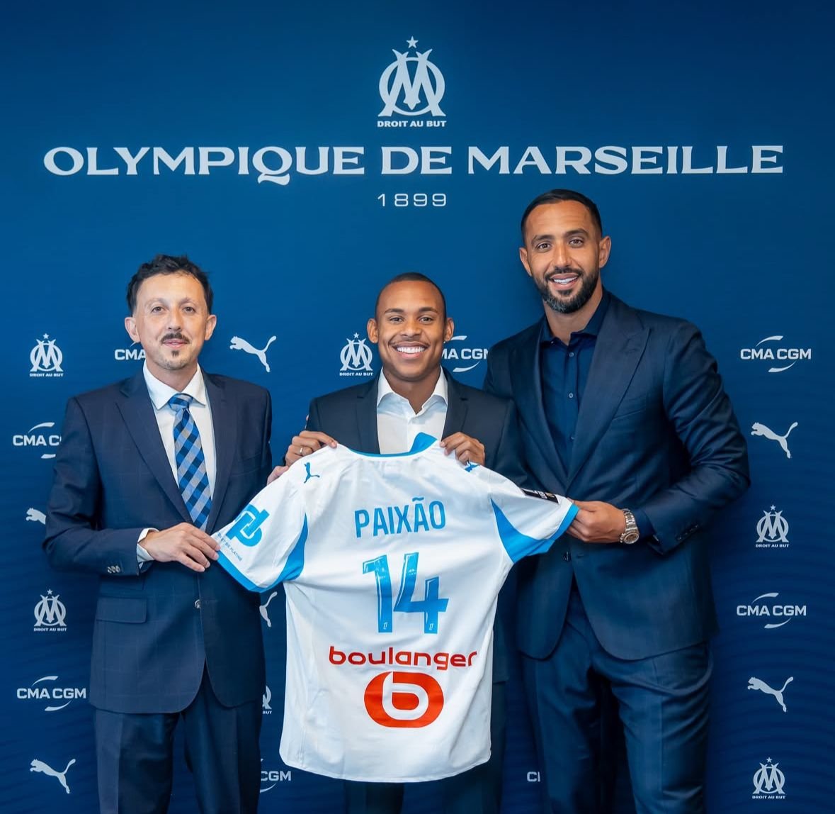 Olympique de Marselha anuncia chegada do atacante Igor Paixão. Foto: Divulgação/Instagram: @olympiquedemarseille