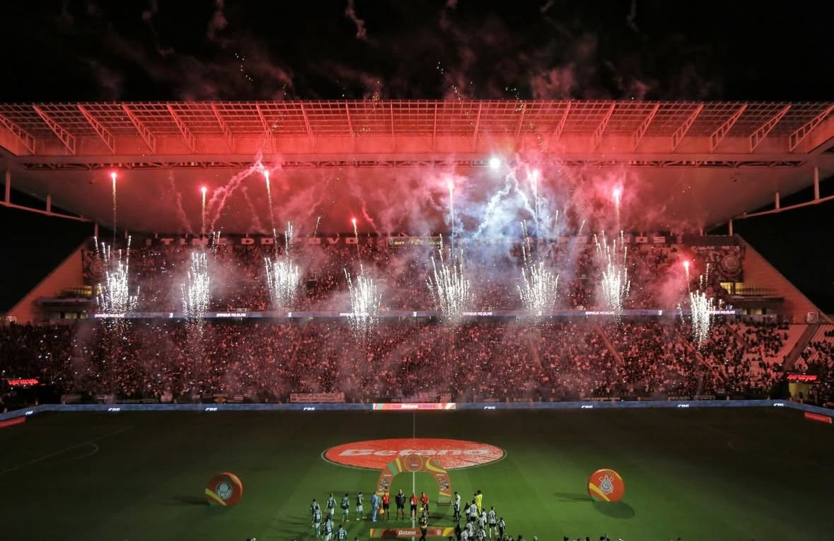Neo Química Arena. Foto: Divulgação/Instagram: @corinthians