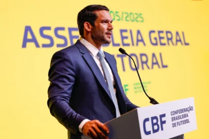 Samir Xaud, presidente da CBF - Foto: Reprodução/CBF