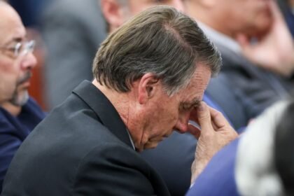 Bolsonaro faz campanha para garantir anistia pelo 8 de janeiro - Foto: Reprodução/Gustavo Moreno/STF