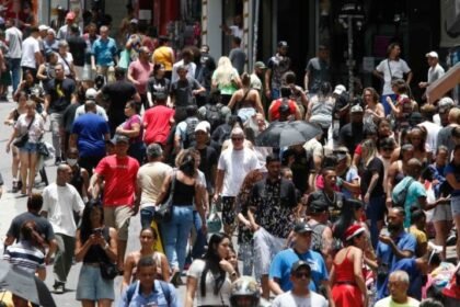O estado de São Paulo concentra 46,1 milhões de habitantes, o que corresponde a 21,6% da população nacional - Foto: Reprodução/Paulo Pinto/Agência Brasil