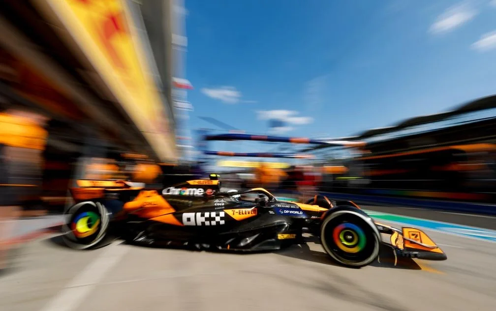 McLaren no GP da Hungria - Foto: Reprodução/X/McLaren