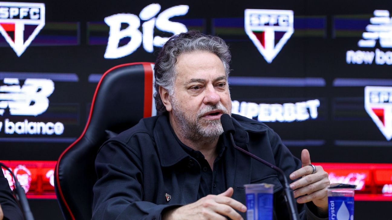 Presidente Júlio Casares, do São Paulo FC - Foto: Reprodução/São Paulo