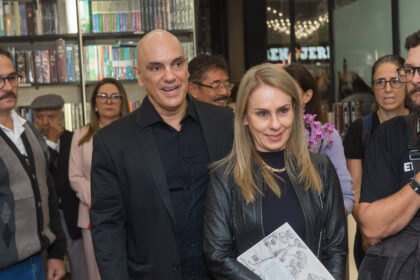 Viviane e Alexandre de Moraes - Foto: Reprodução/Redes Sociais