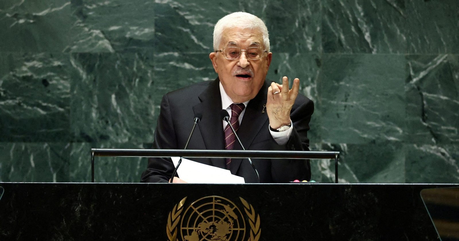 Presidente palestino comenta sobre Hamas e cessar-fogo em Assembleia Geral da ONU