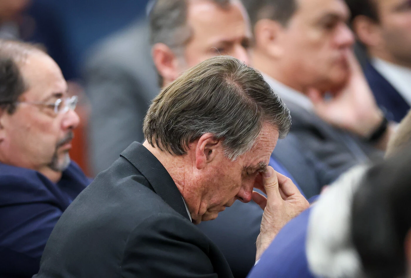 O ex-presidente Jair Bolsonaro em interrogatório no STF - Foto: Antonio Augusto/STF