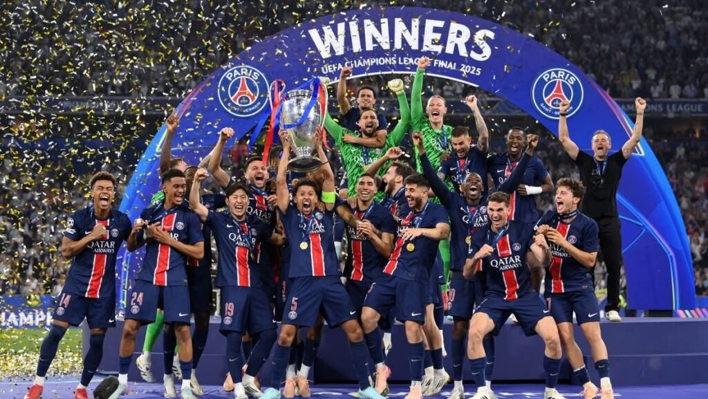 PSG, campeão europeu, disputará final da Copa Intercontinental, em 17 de dezembro. Foto: Divulgação/Instagram: @psg