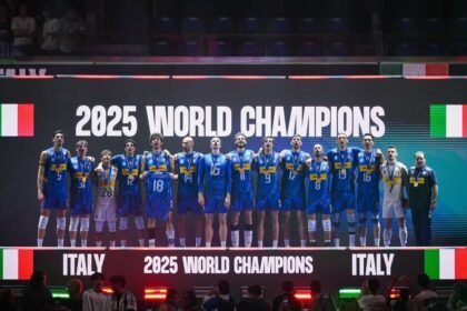 Itália conquista pentacampeonato no mundial de vôlei. Foto: Divulgação/Instagram: Volleyballworld