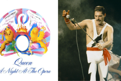 "A Night At The Opera", do Queen, completa 50 anos em 2025 - Foto: Reprodução/Capa do álbum/Dave Hogan