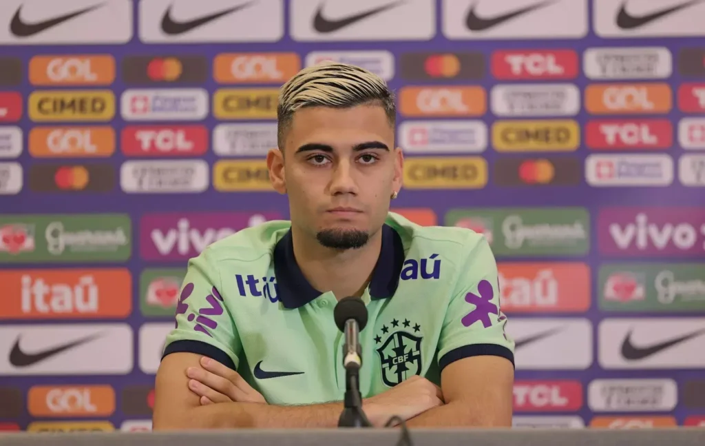 Andreas Pereira entra na vaga de Kaio Jorge, lesionado - Foto: Rafael Ribeiro/CBF