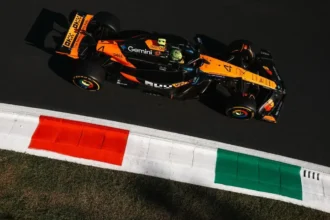 Lando Norris liderou o TL2 em Monza - Foto: McLaren