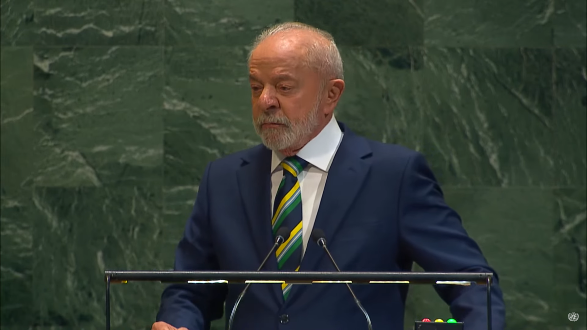 Lula discursa na Assembleia Geral da ONU - Foto: Reprodução/YouTube/ONU
