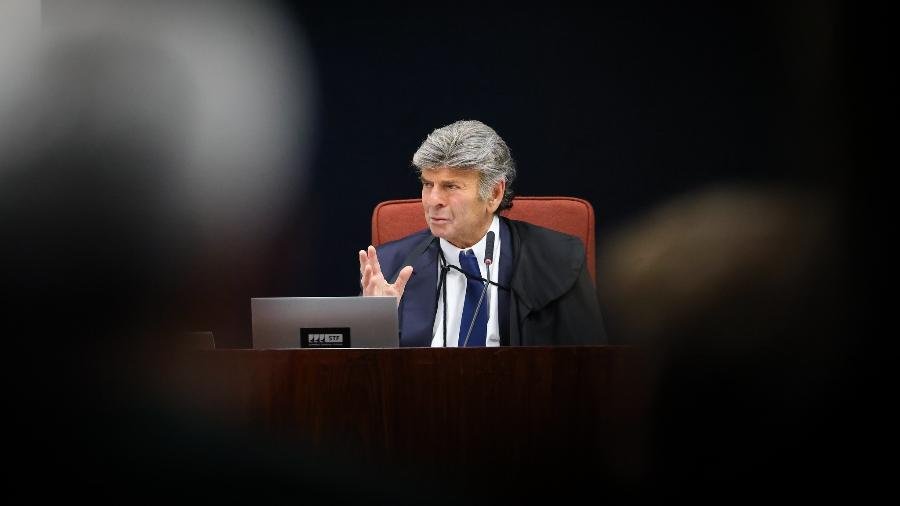 Luiz Fux durante quarto dia de julgamento de Bolsonaro e 7 aliados sobre trama golpista na Primeira Turma do STF - Foto: Rosinei Coutinho/STF