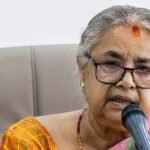 Nepal Sushila Karki em discurso - Foto: Prabin Ranabhat AFP