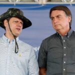 Governador de São Paulo, Tarcísio de Freitas, junto do ex-presidente Jair Bolsonaro. | REPRODUÇÃO: Alan Santos / PR