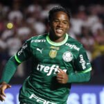 Endrick em campo pelo Palmeiras Foto: Cesar Greco/Palmeiras