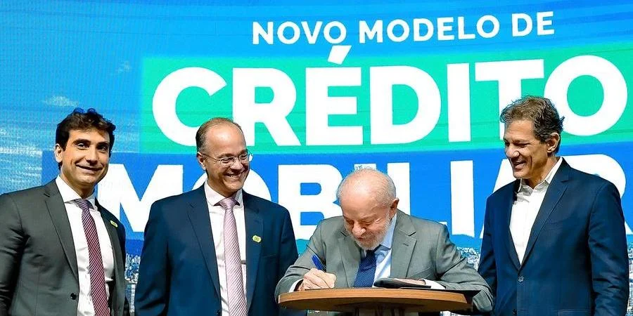 Lula anunciou um novo modelo de crédito imobiliário no país - Foto: Ricardo Stuckert/PR