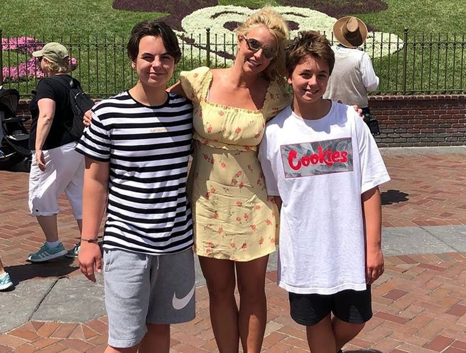 Britney Spears filhos - Foto: Reprodução/Instagram