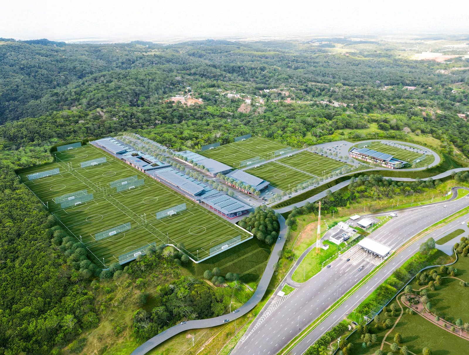 Bahia apresenta no centro de treinamento - Foto: EC Bahia/Divulgação