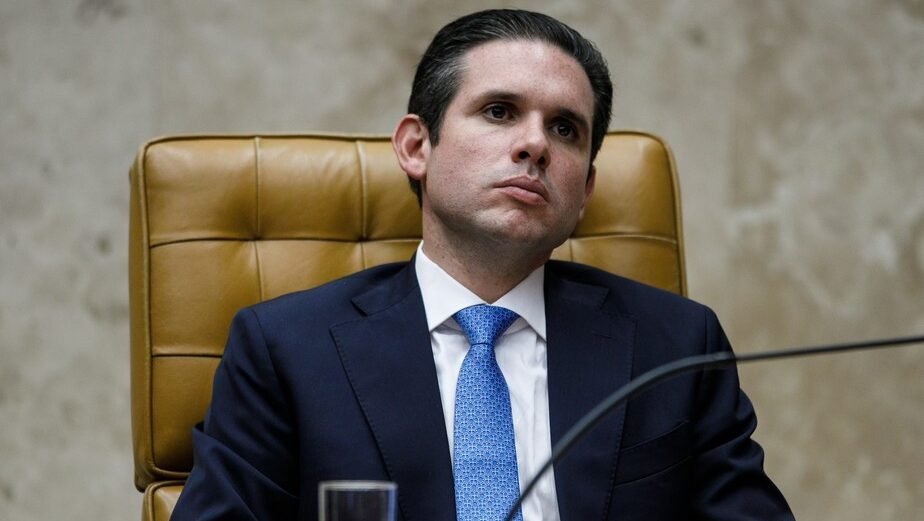 Presidente da Câmara dos Deputados, Hugo Motta. Foro: Brenno Carvalho / Agência O Globo