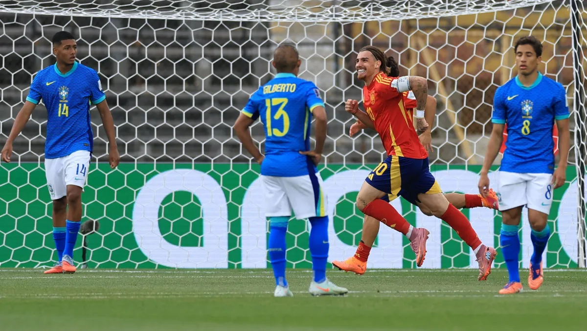 Brasil perde para a Espanha no Mundial sub-20