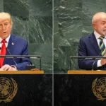 Luiz Inácio 'Lula' da Silva e Donald Trump na Assembléia Geral da Organização das Nações Unidas (ONU) - Foto: Reprodução/Nações Unidas/YouTube