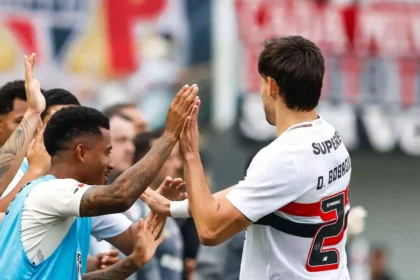 Bobadilla marcou o primeiro gol da vitória do São Paulo – Divulgação/São Paulo - Foto: Jogada10