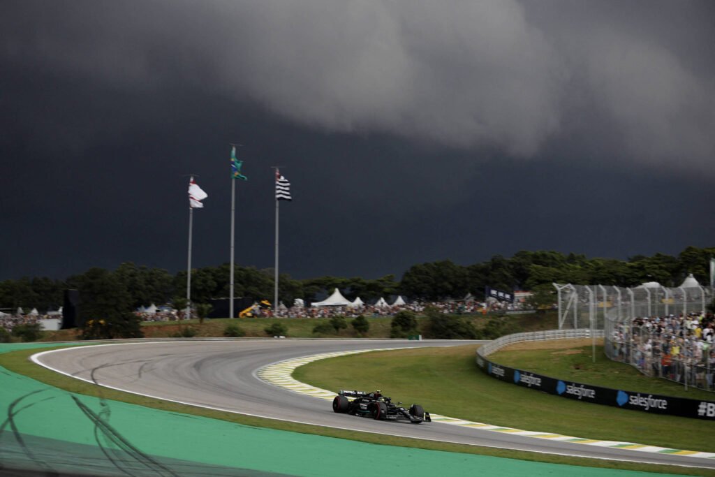 Forte temporal se formando em Interlagos - Foto: Divulgação/Fórmula 1