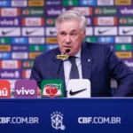 Ancelotti anunciou a convocação da Seleção para amistosos com Senegal e Tunísia - Foto: Rafael Ribeiro/CBF