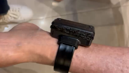 Bolsonaro diz que queimou tornozeleira com ferro de solda “por curiosidade” - Foto: Reprodução