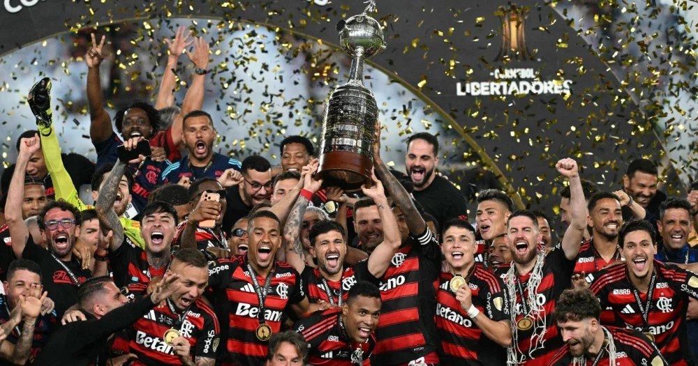 Flamengo é campeão da Libertadores 2025 (Foto: Luis Acosta/AFP)
