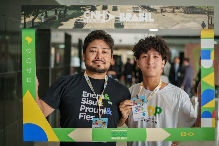 Participantes do evento CNH do Brasil - Foto: Michel Corvello /MT
